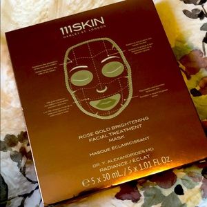111SKIN rosegold brightening facial treatment mask